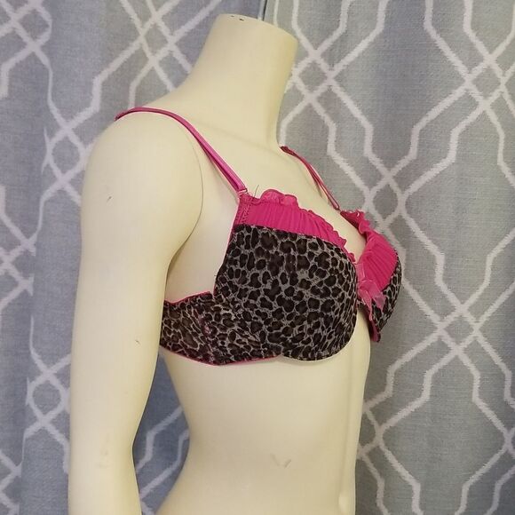 Sabrina Bra pink and black 36C - Picture 6 of 10